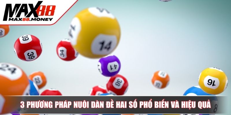 Cách Chơi Dàn Đề 2 Số Hiệu Quả Giúp Tăng Tỷ Lệ Trúng Tại Max88 3 3 phương pháp nuôi dàn đề hai số phổ biến và hiệu quả