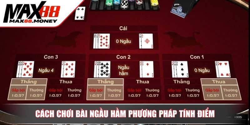Bật Mí Cách Chơi Bài Ngầu Hầm Bí Kíp Từ Chuyên Gia MAX88 3 Cách chơi bài Ngầu hầm phương pháp tính điểm