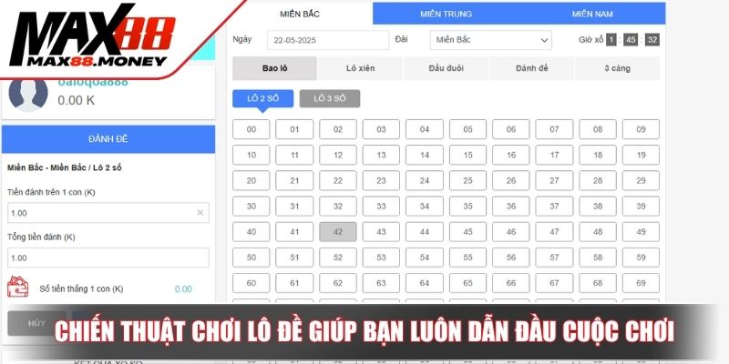 Chiến thuật chơi lô đề giúp bạn luôn dẫn đầu cuộc chơi