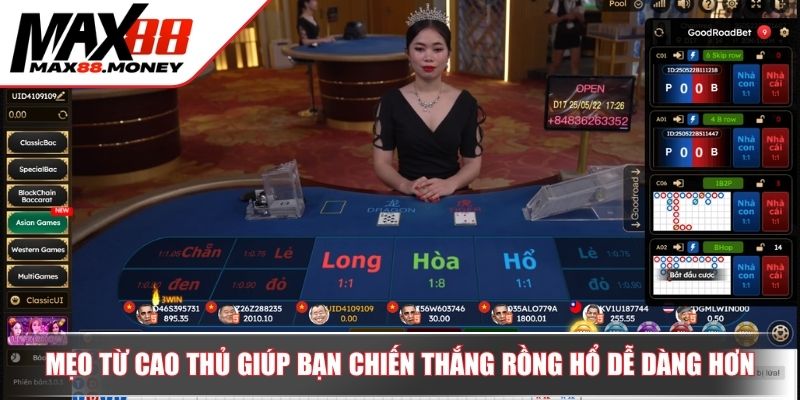 Khám Phá Rồng Hổ Max88 Nhanh Chóng, Minh Bạch, Lợi Nhuận Cao 4 Mẹo Từ Cao Thủ Giúp Bạn Chiến Thắng Rồng Hổ Dễ Dàng Hơn