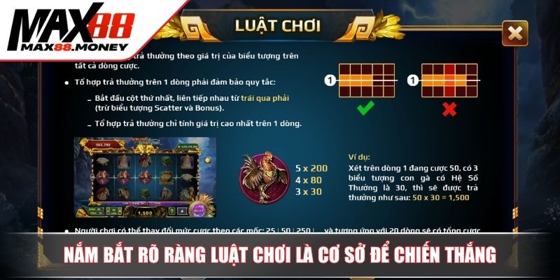 Nổ Hũ Sơn Tinh Thủy Tinh Hướng Dẫn Và Chiến Lược Thắng Lớn 3 Nắm bắt rõ ràng luật chơi là cơ sở để chiến thắng